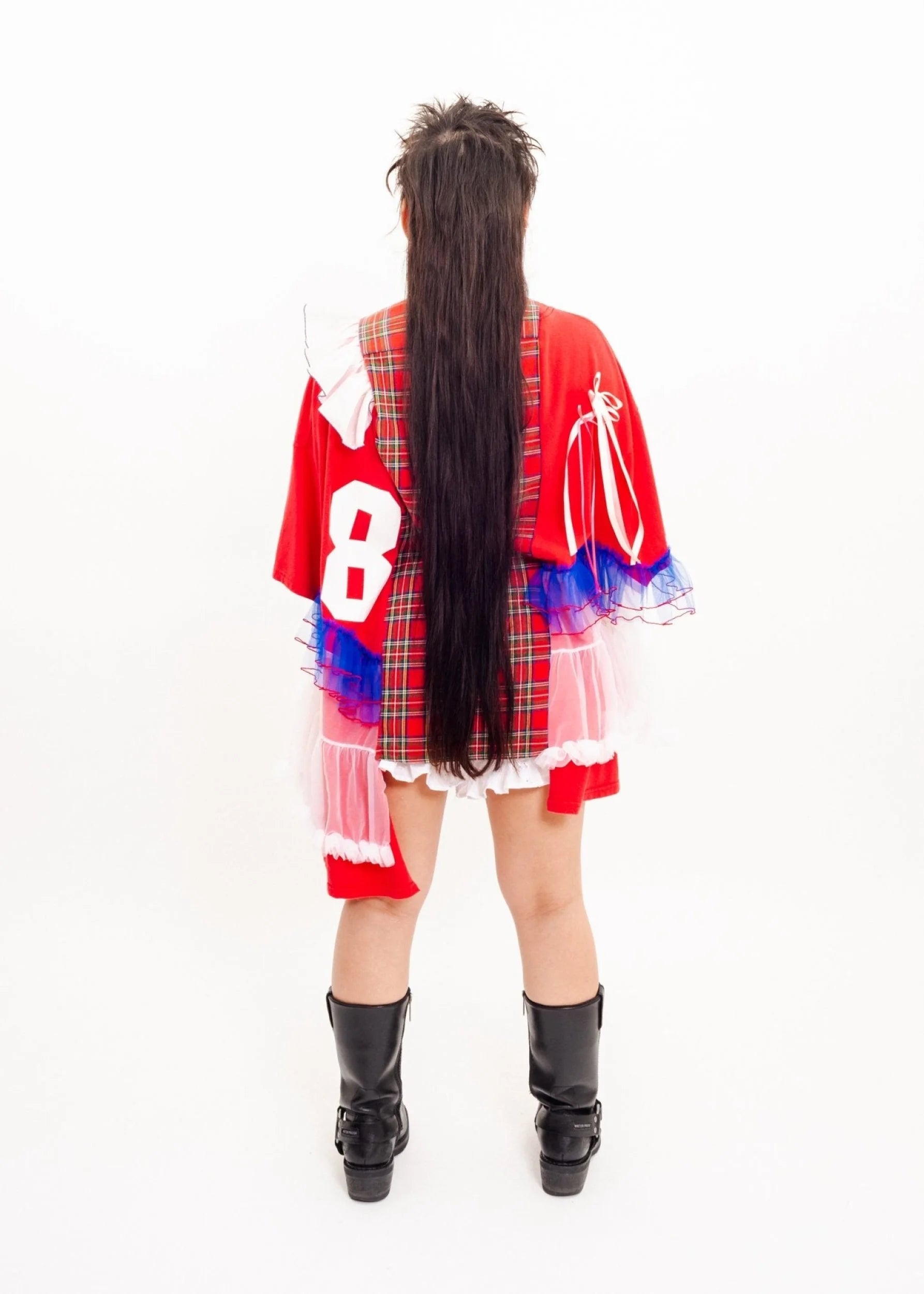 Banana Jammania Remake ruffled clown shirt