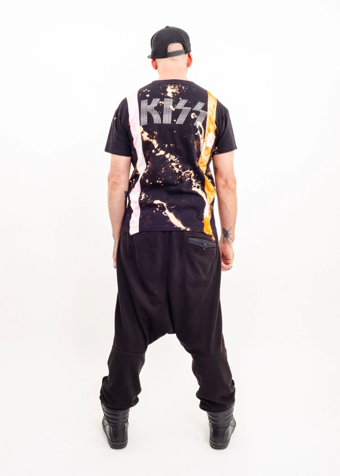 Côte Mer Remake patchwork Kiss t-shirt