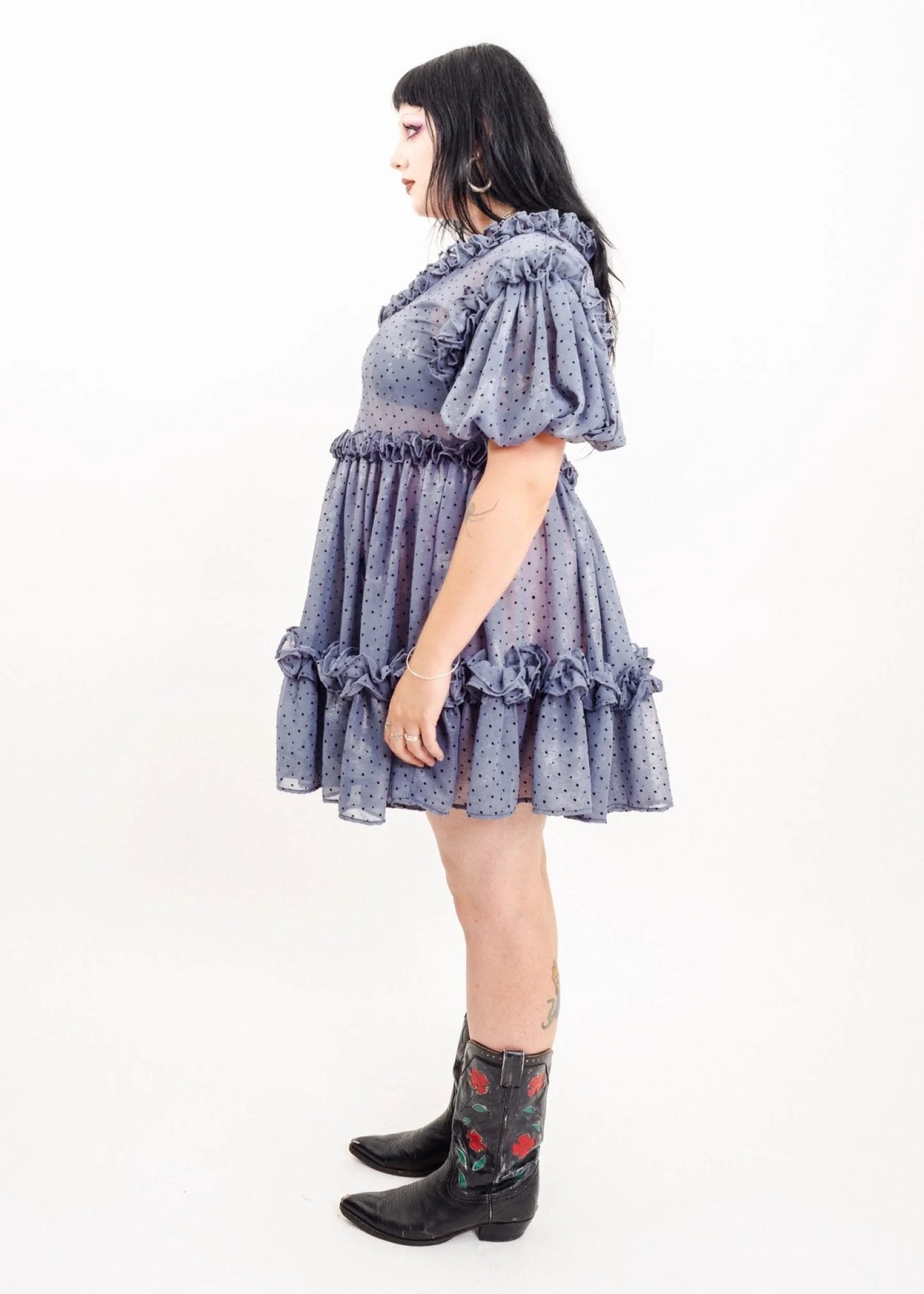 Jojo The Label Ruffled babydoll dress