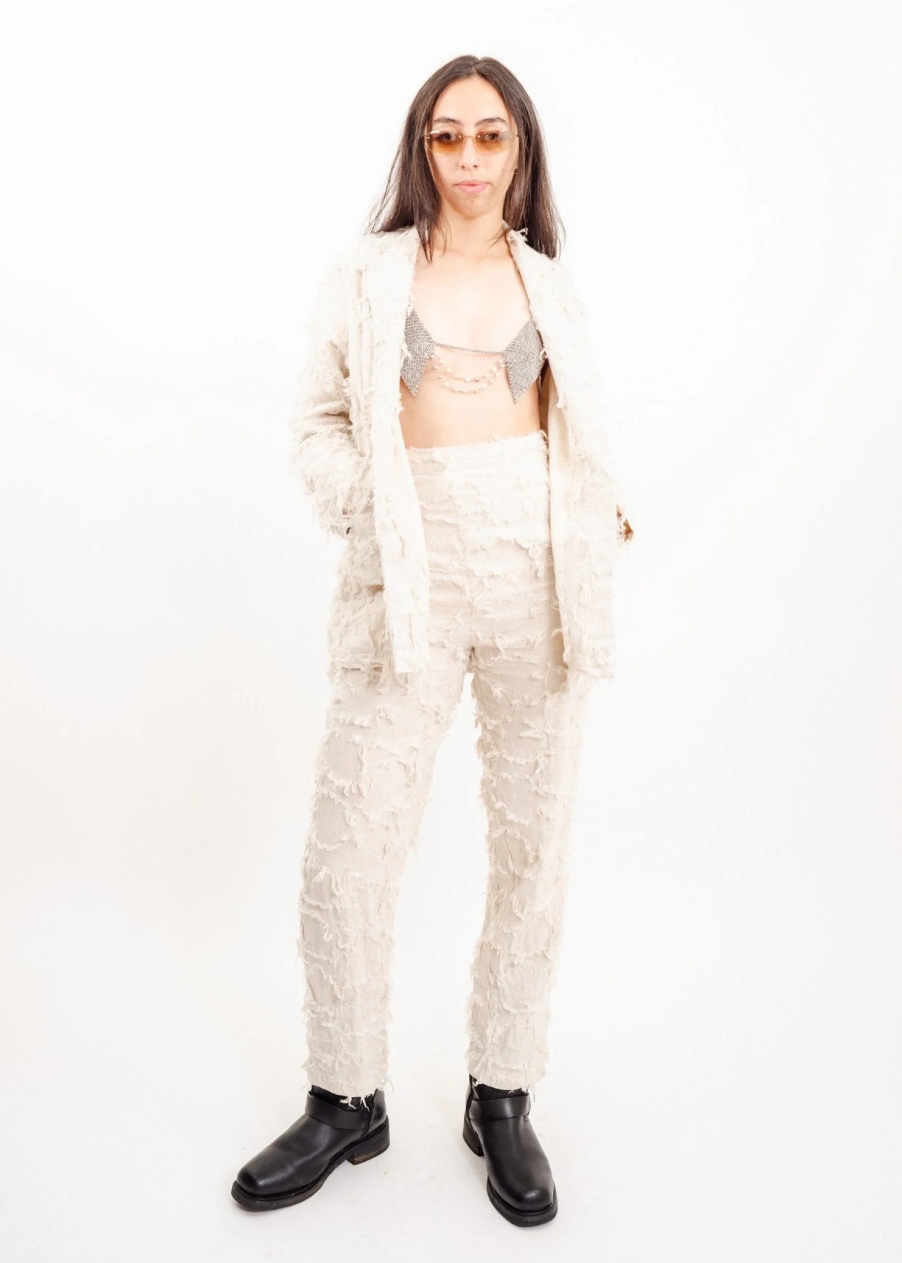 JPalm Sample linen suit