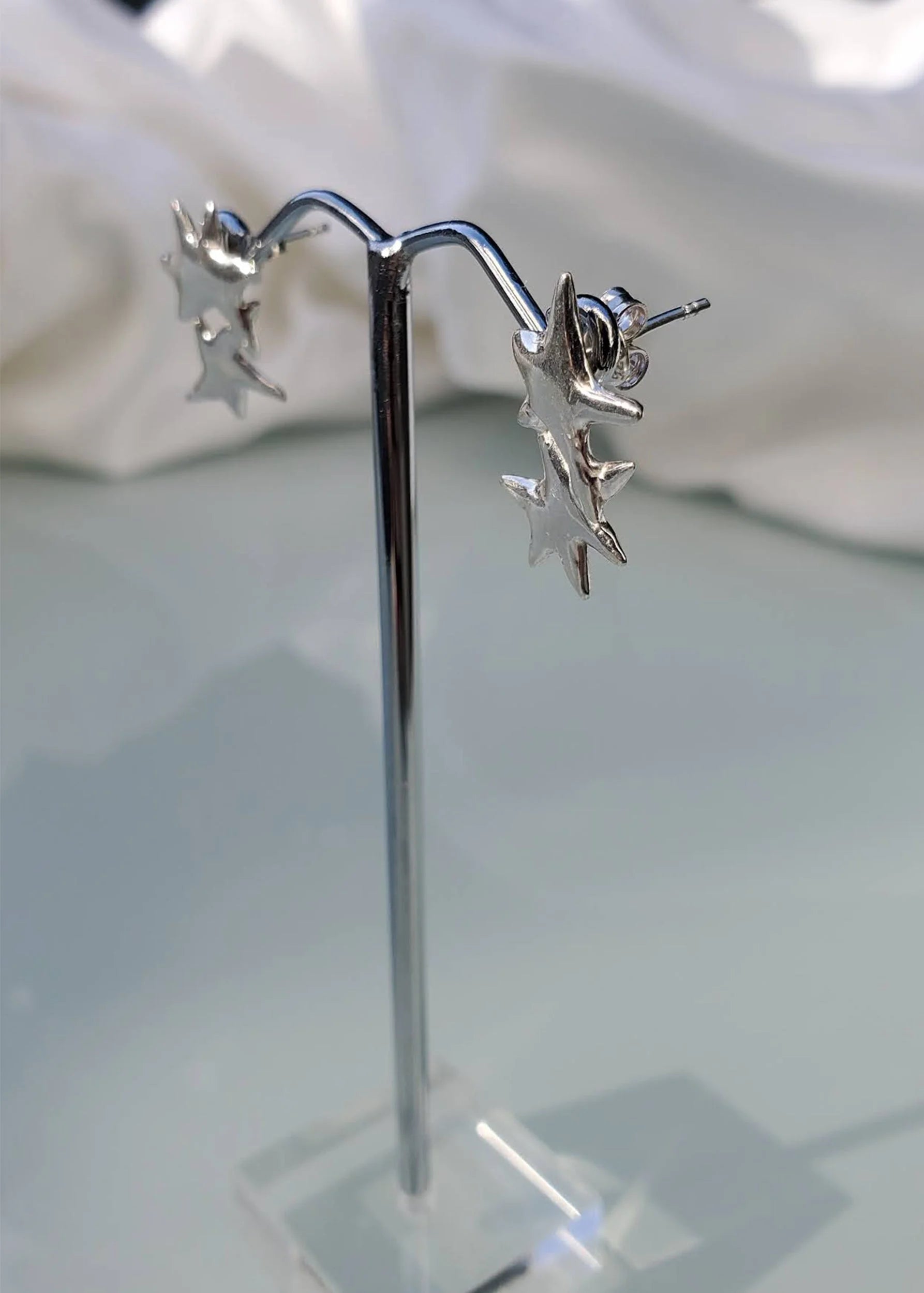 Mothmade Jewels Shooting Star stud earrings