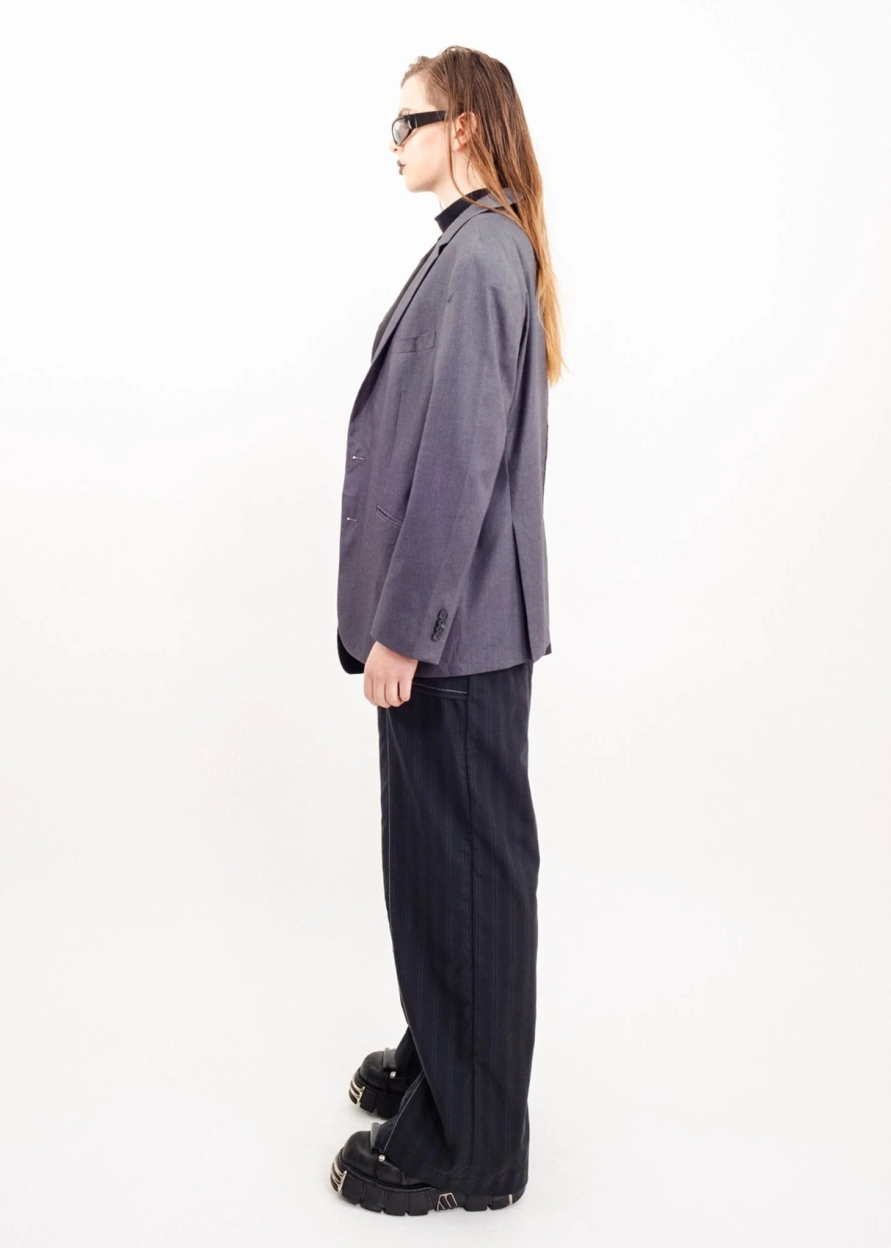 Bizarre Bazaar Split personality reworked blazer