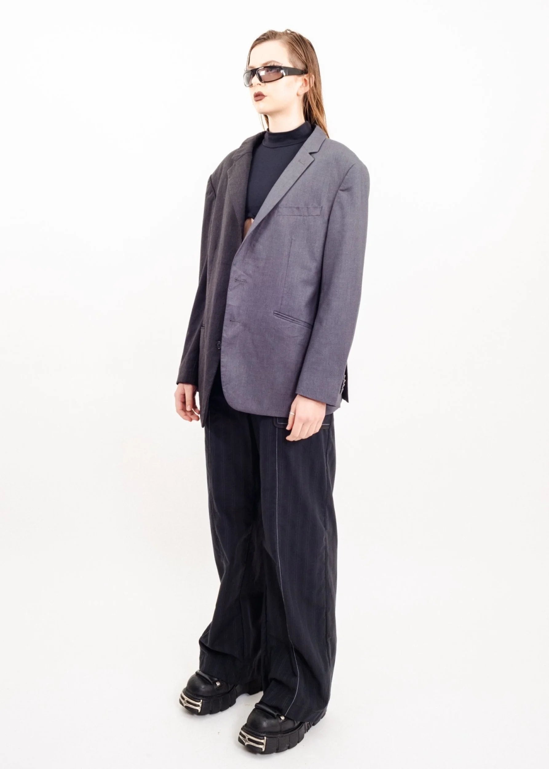 Bizarre Bazaar Split personality reworked blazer