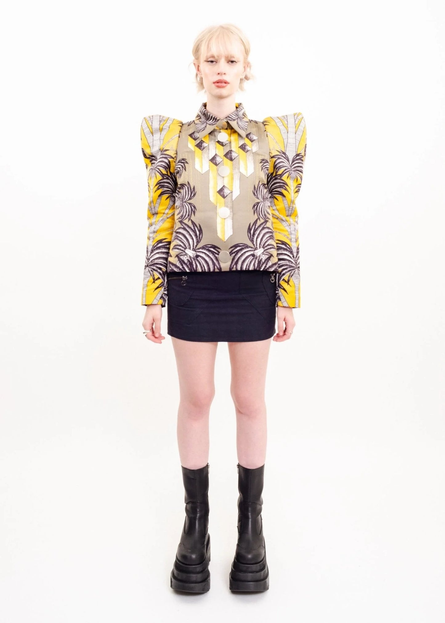 JC de Castelbajack Paris Spring 2013 Runway Structured Spike