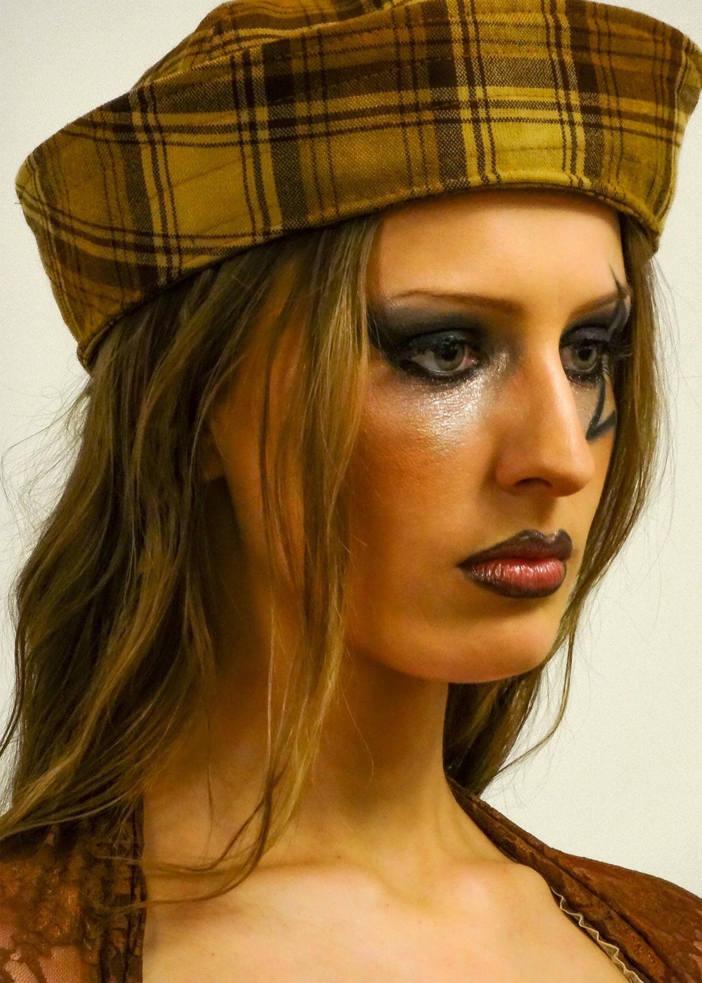 Pippin’s Apparel Tartan Sailor Hat Bizarre Bazaar