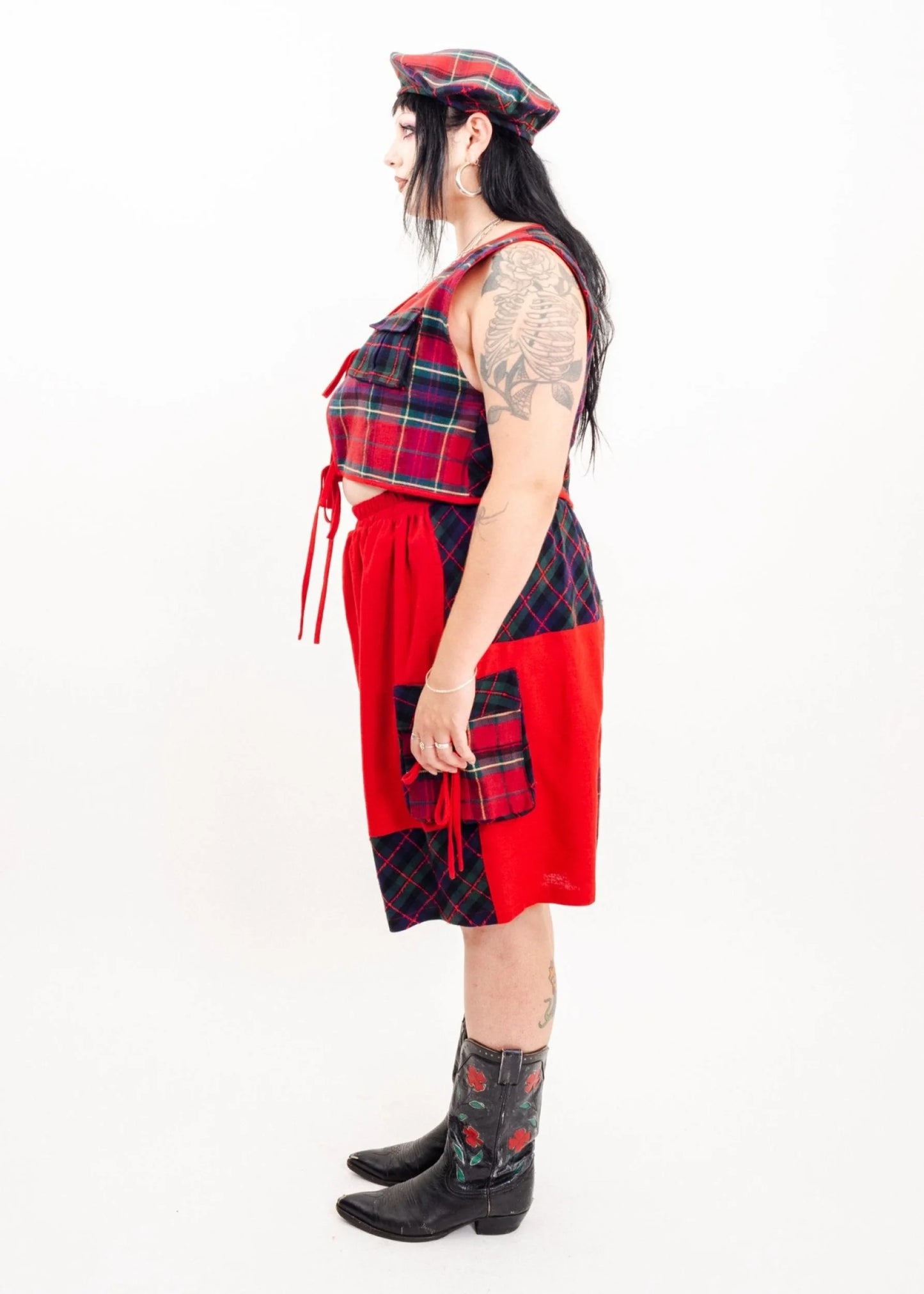 Jojo The Label Tartan two piece set