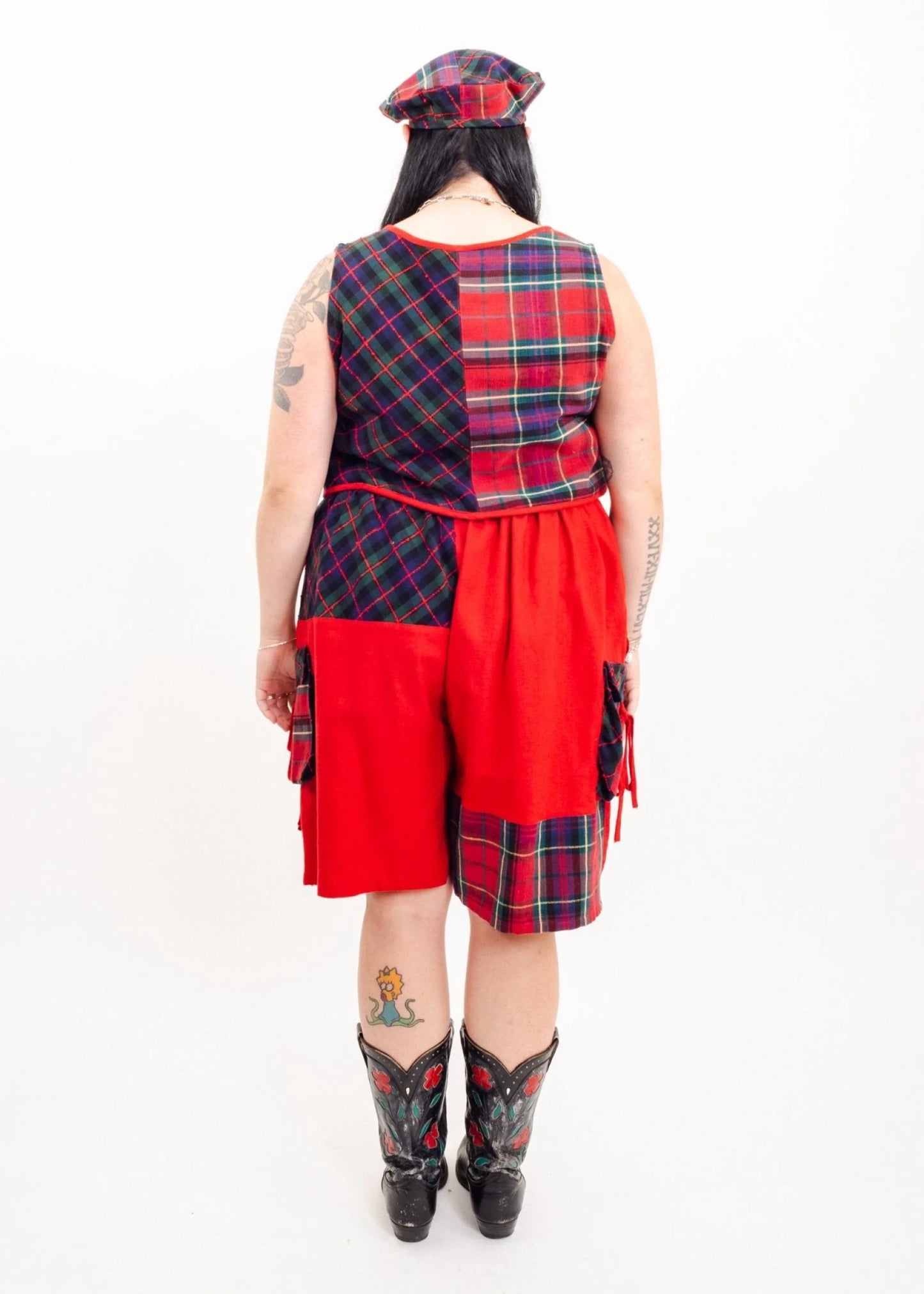 Jojo The Label Tartan two piece set
