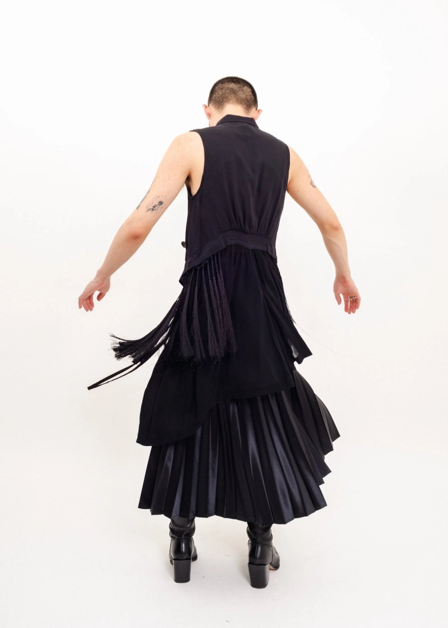 Ann Demeulemeester Tassel fringed vest