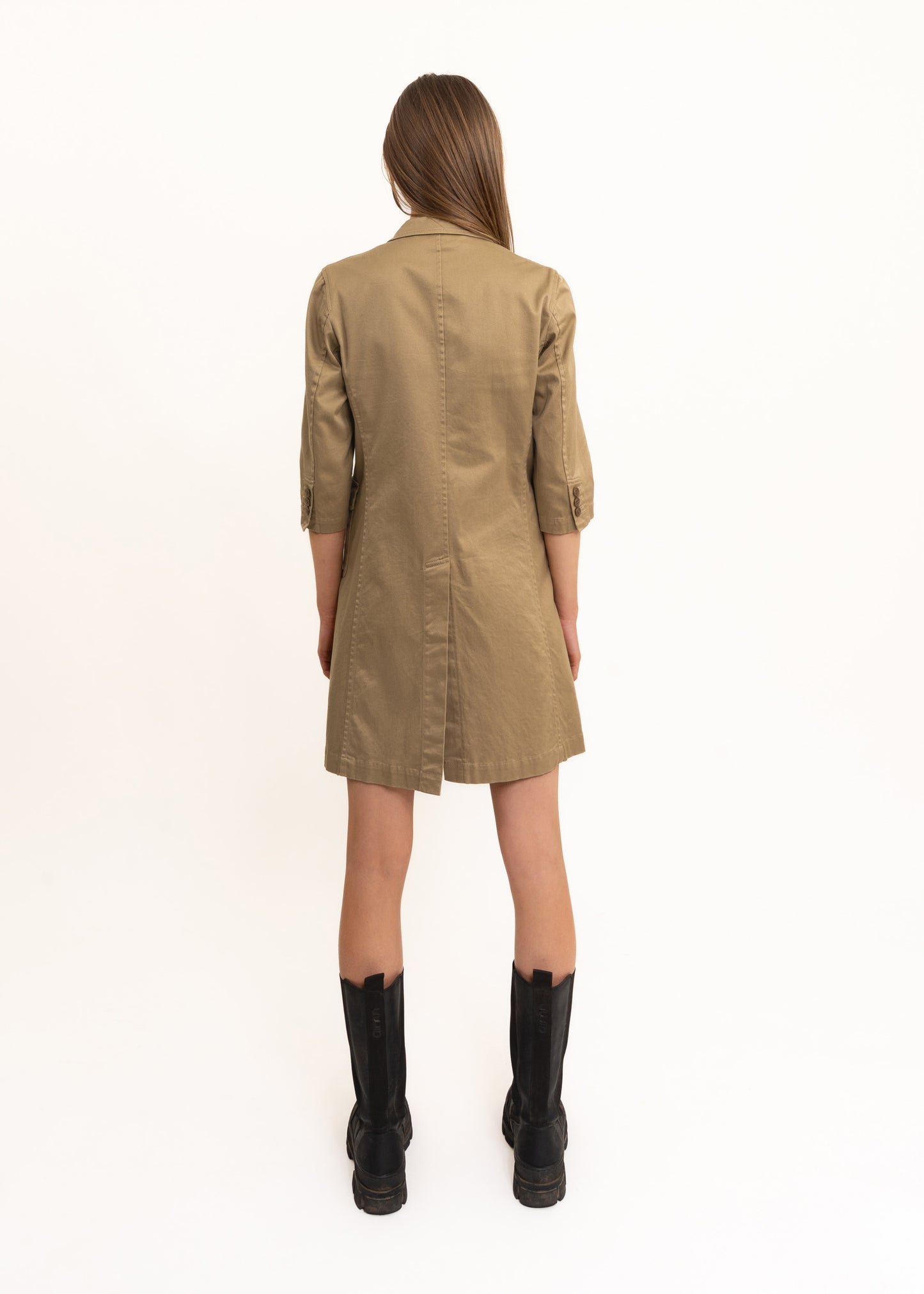 AD2010 trench coat shirt dress