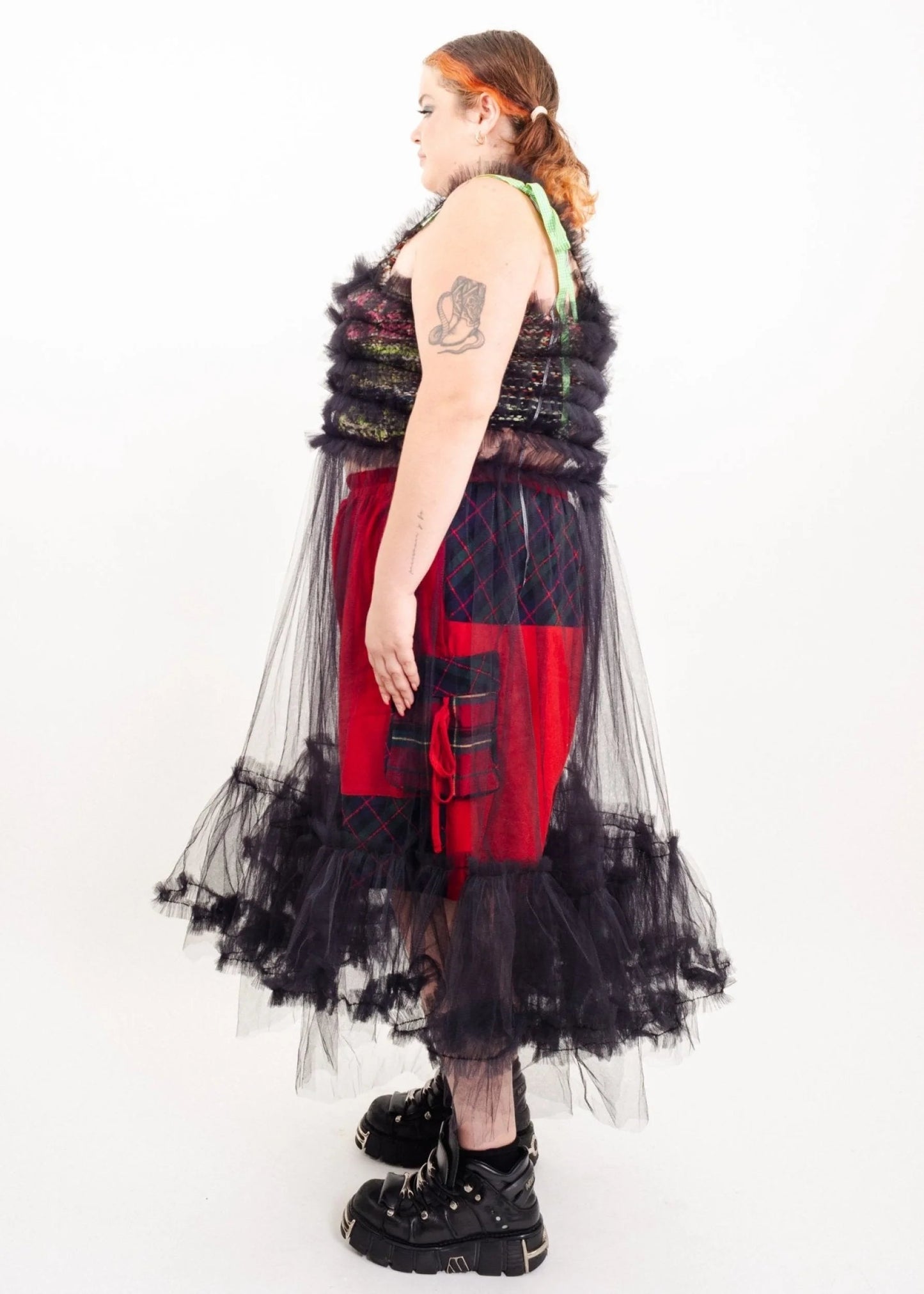 Bizarre Bazaar Tulle ruffle dress