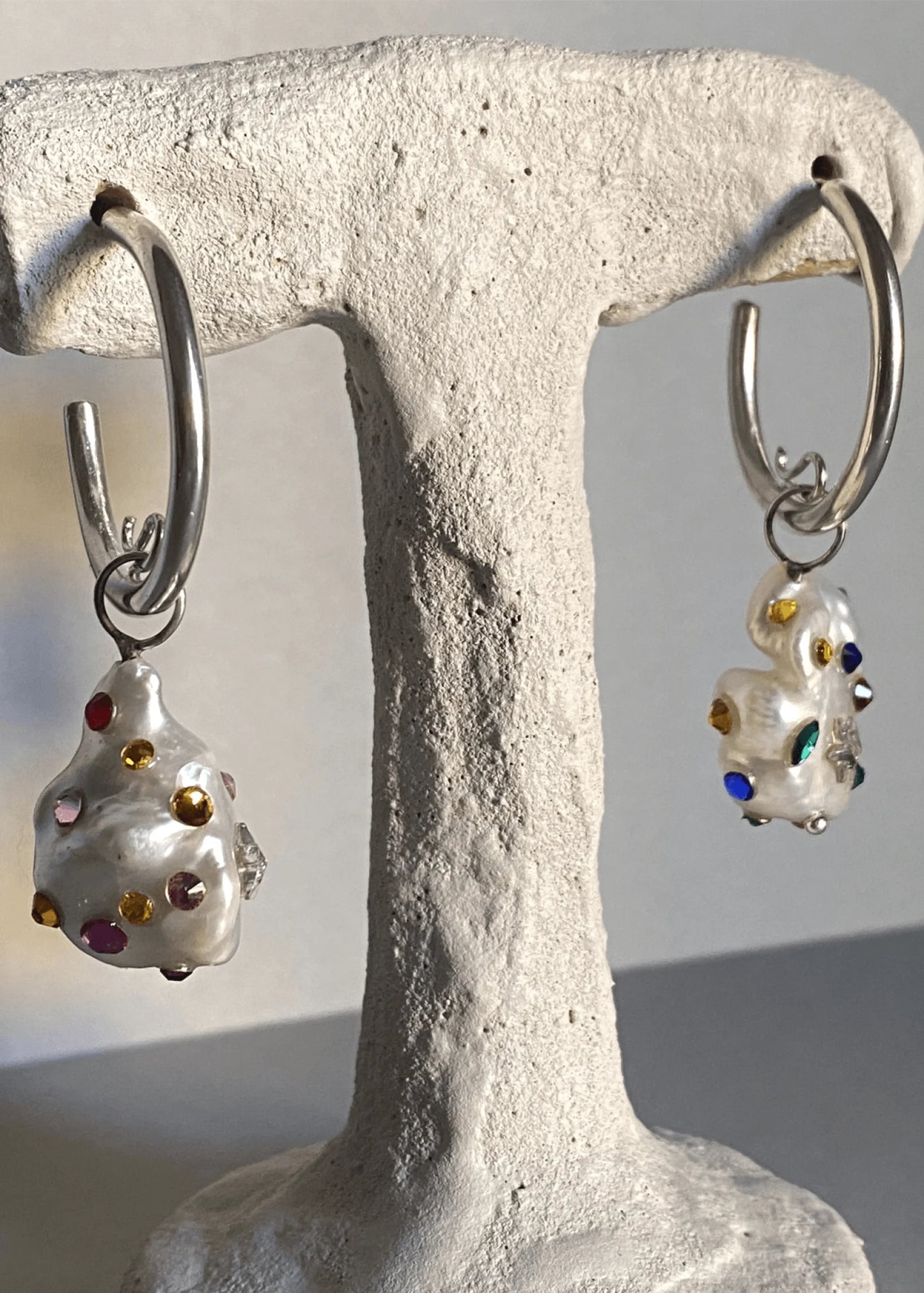 Gabriella Luchini Tutti Frutti Disco Drop Earrings