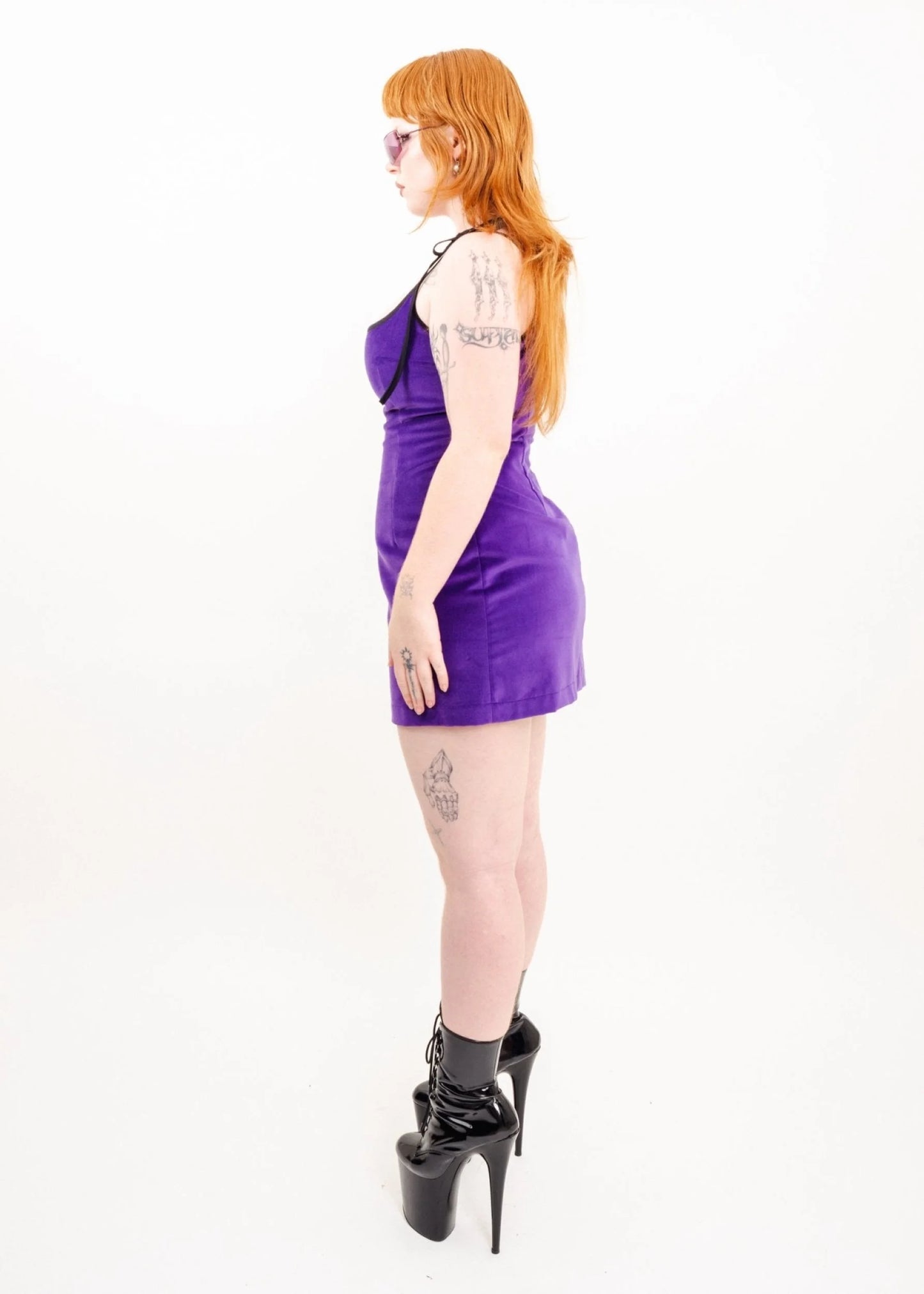 Tayla May. Velveteen Dress