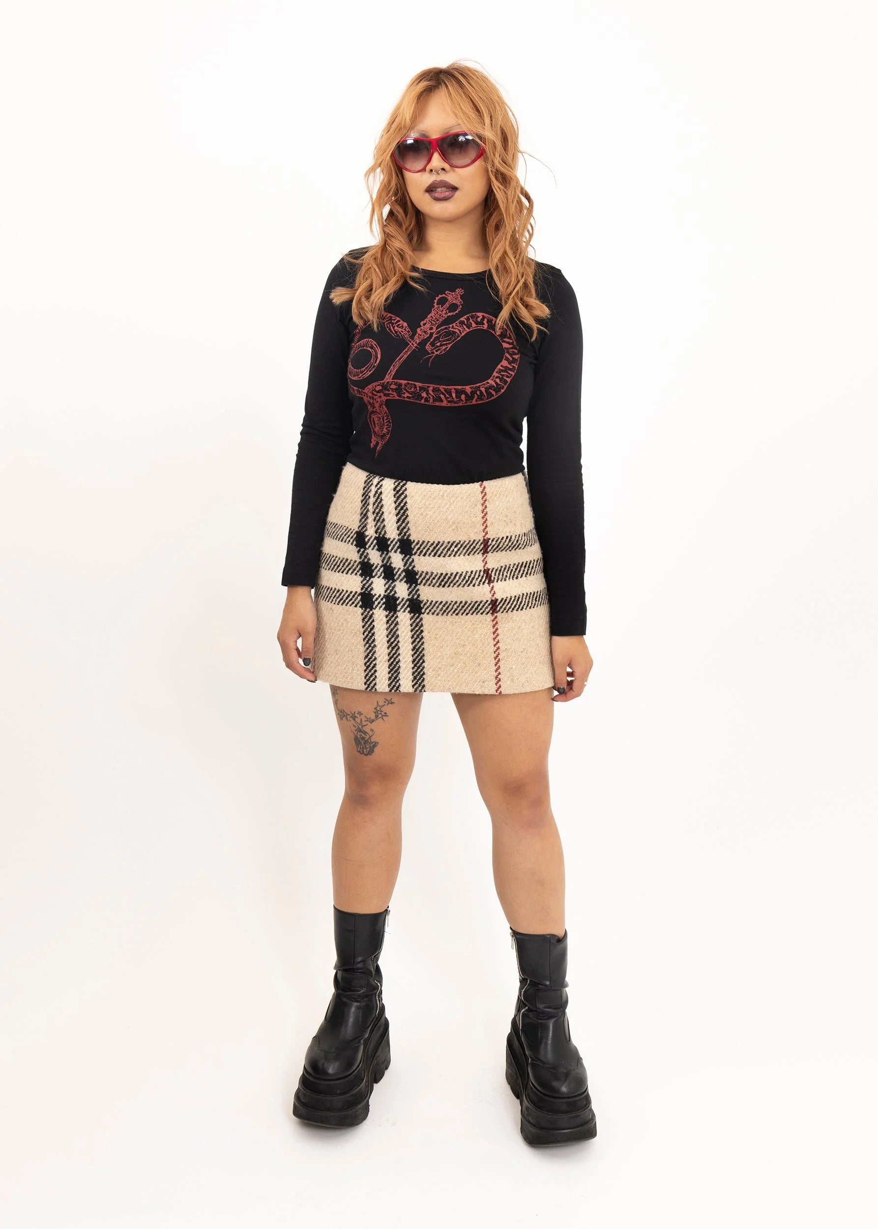 Burberry skirt outlet best sale