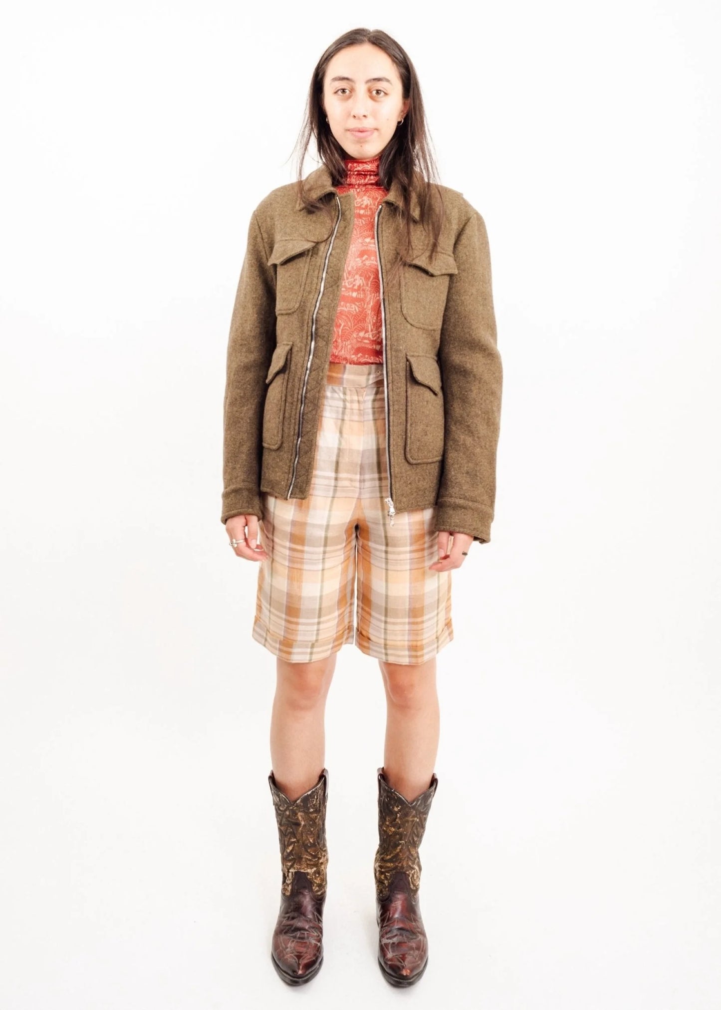 Beanpole Wool utilitarian jacket