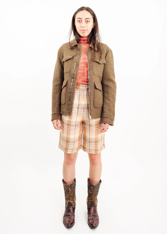 Beanpole Wool utilitarian jacket