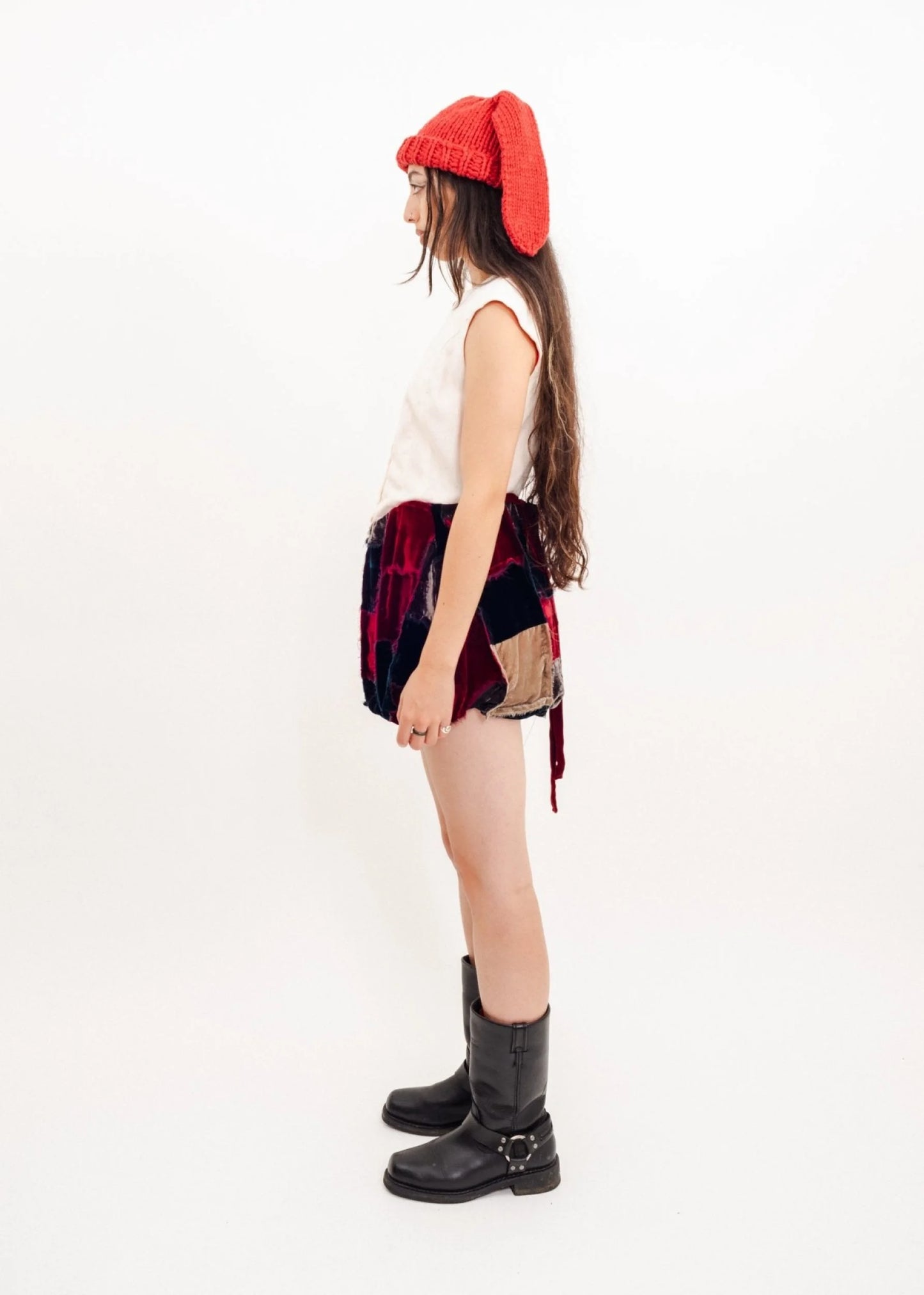 Jas Sabrine XL Kuneho beanie- red