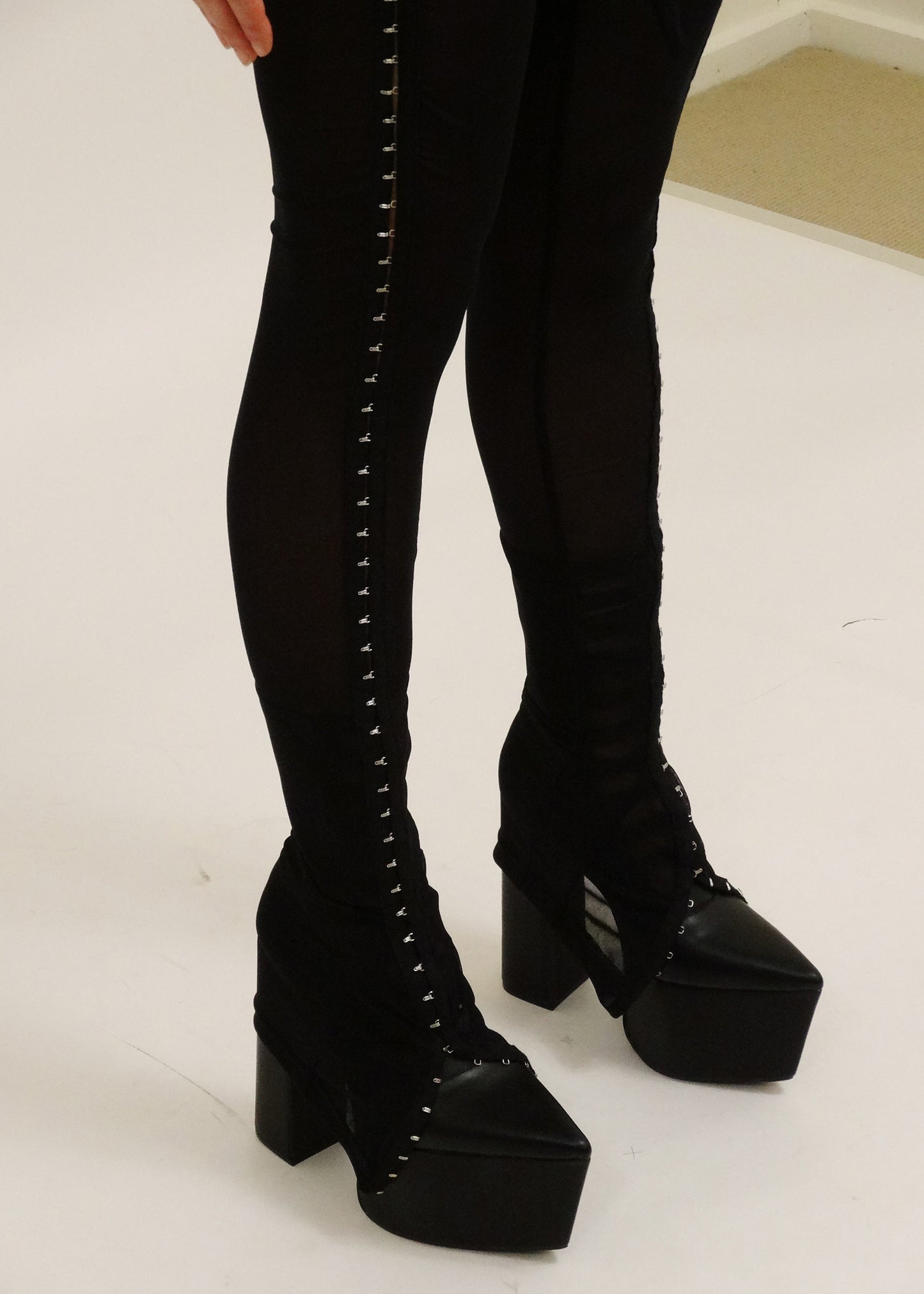 Zero waste mesh pants