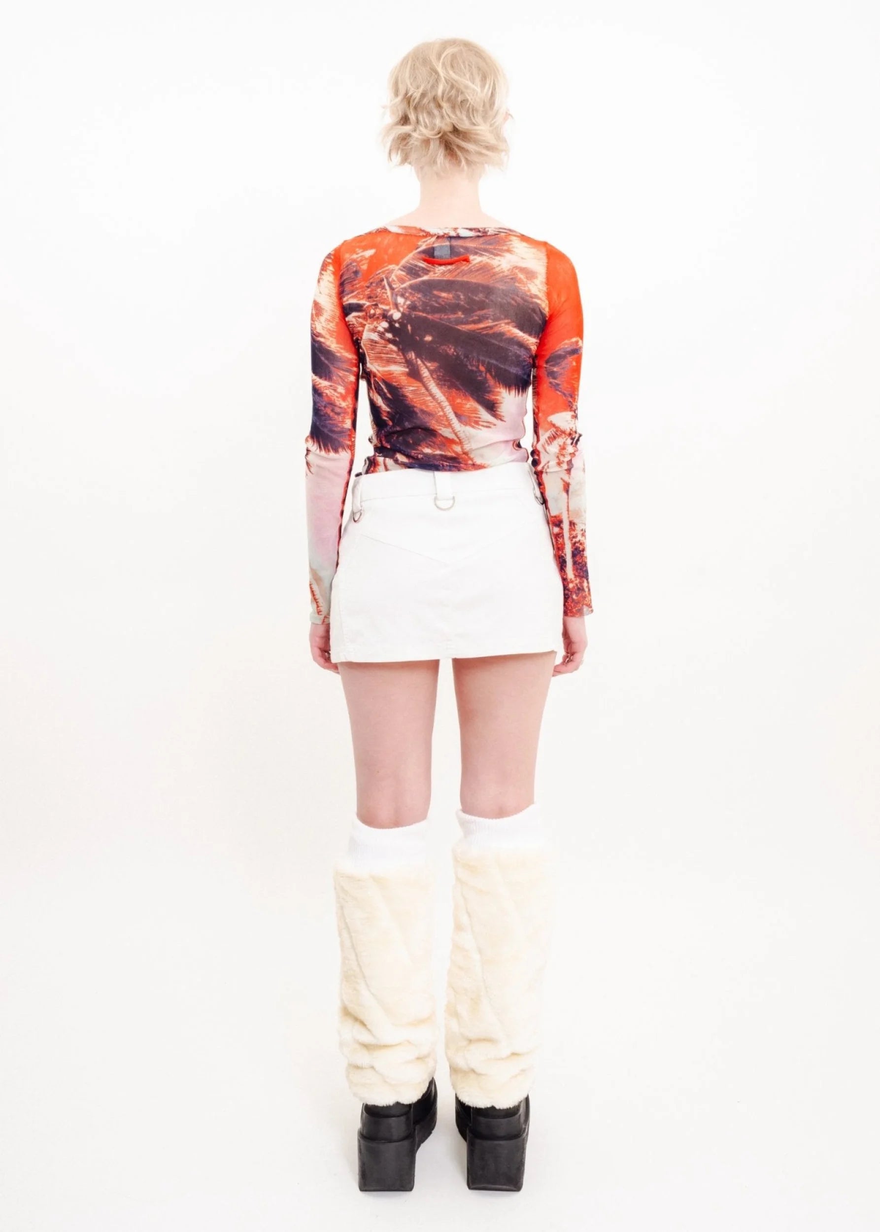 I Am Gia Zipper detailed micro mini skirt