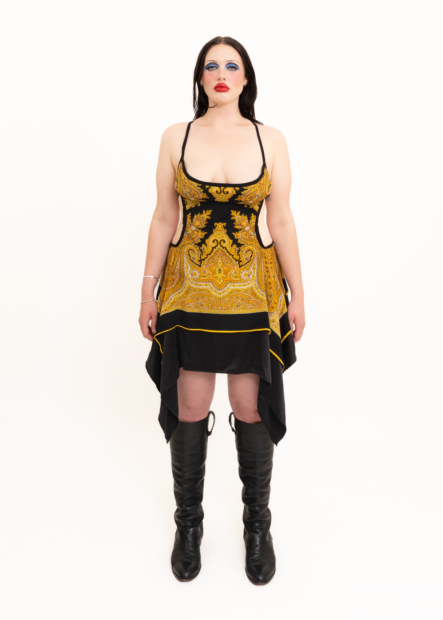 Odyssey Silk Scarf Dress