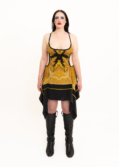 Odyssey Silk Scarf Dress