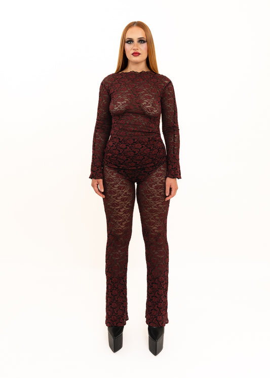 Obelisk Lace Flares