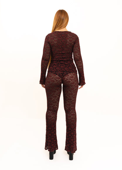 Obelisk Lace Flares