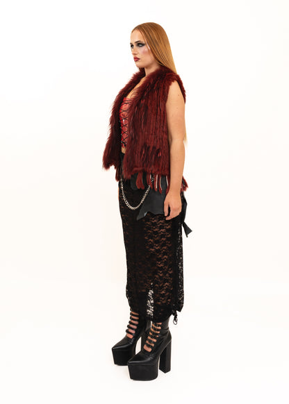Fur gilet
