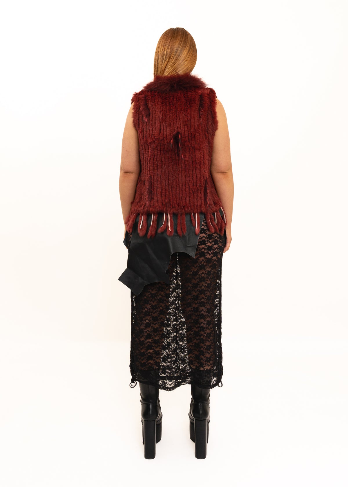 Fur gilet