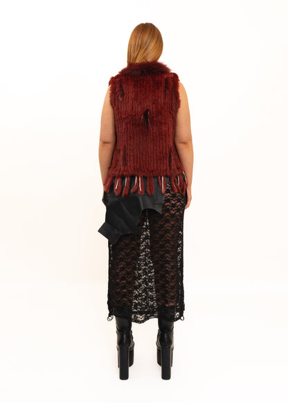 Fur gilet