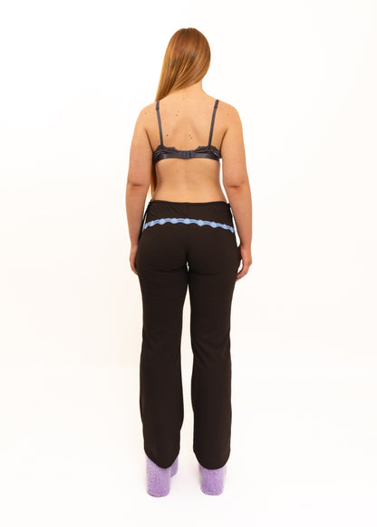 Tie Up Cut Out Pants