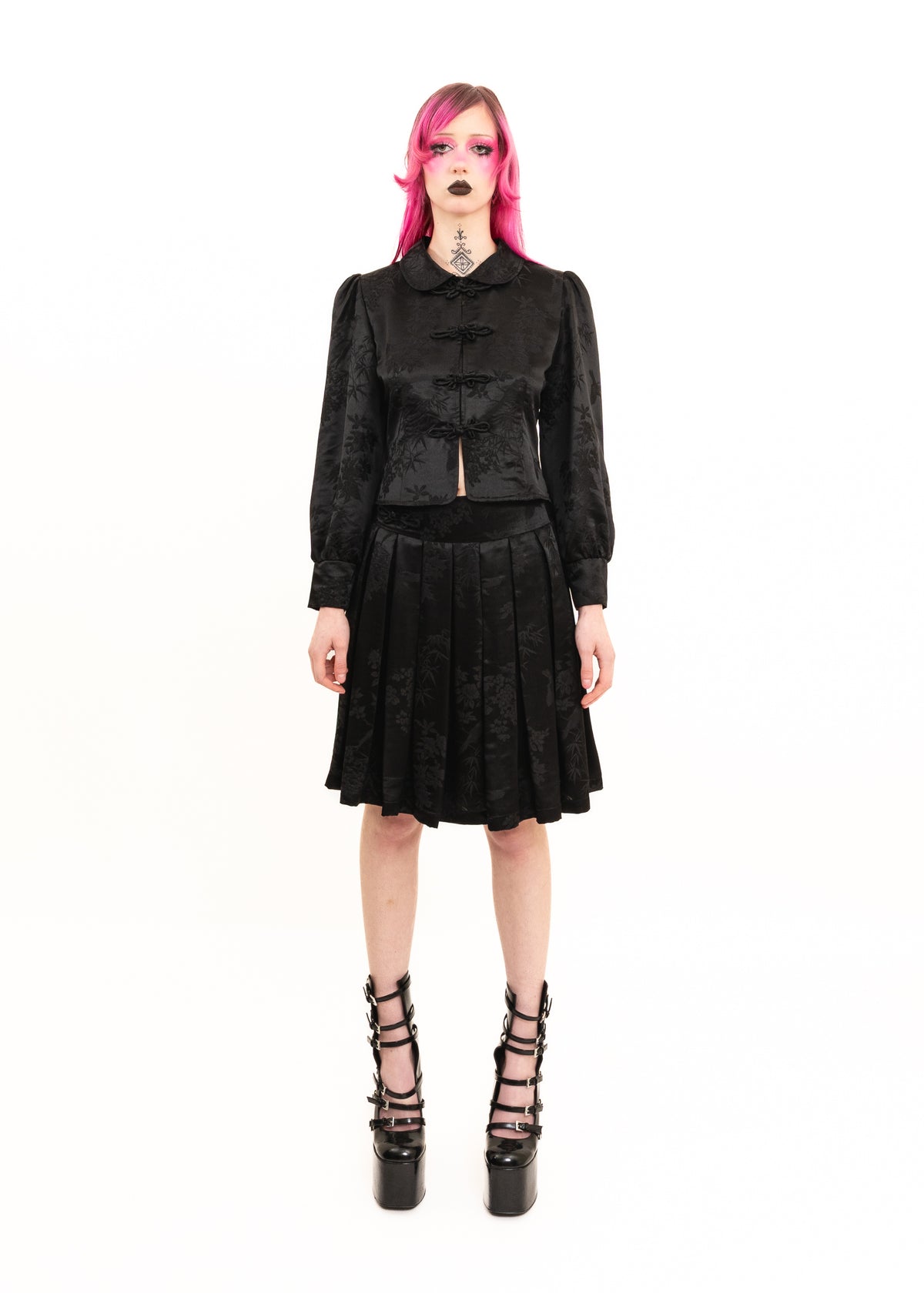Study Mulberry Silk Blouse- Sample