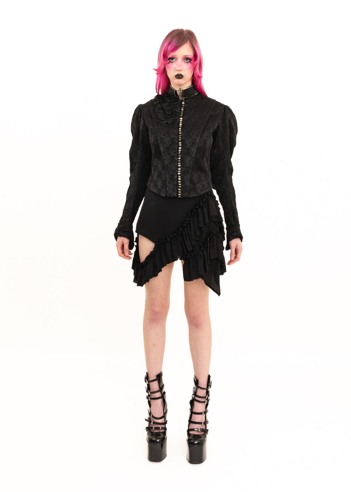 Victorian puff sleeve jacket