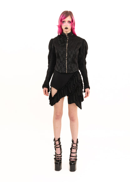 Victorian puff sleeve jacket