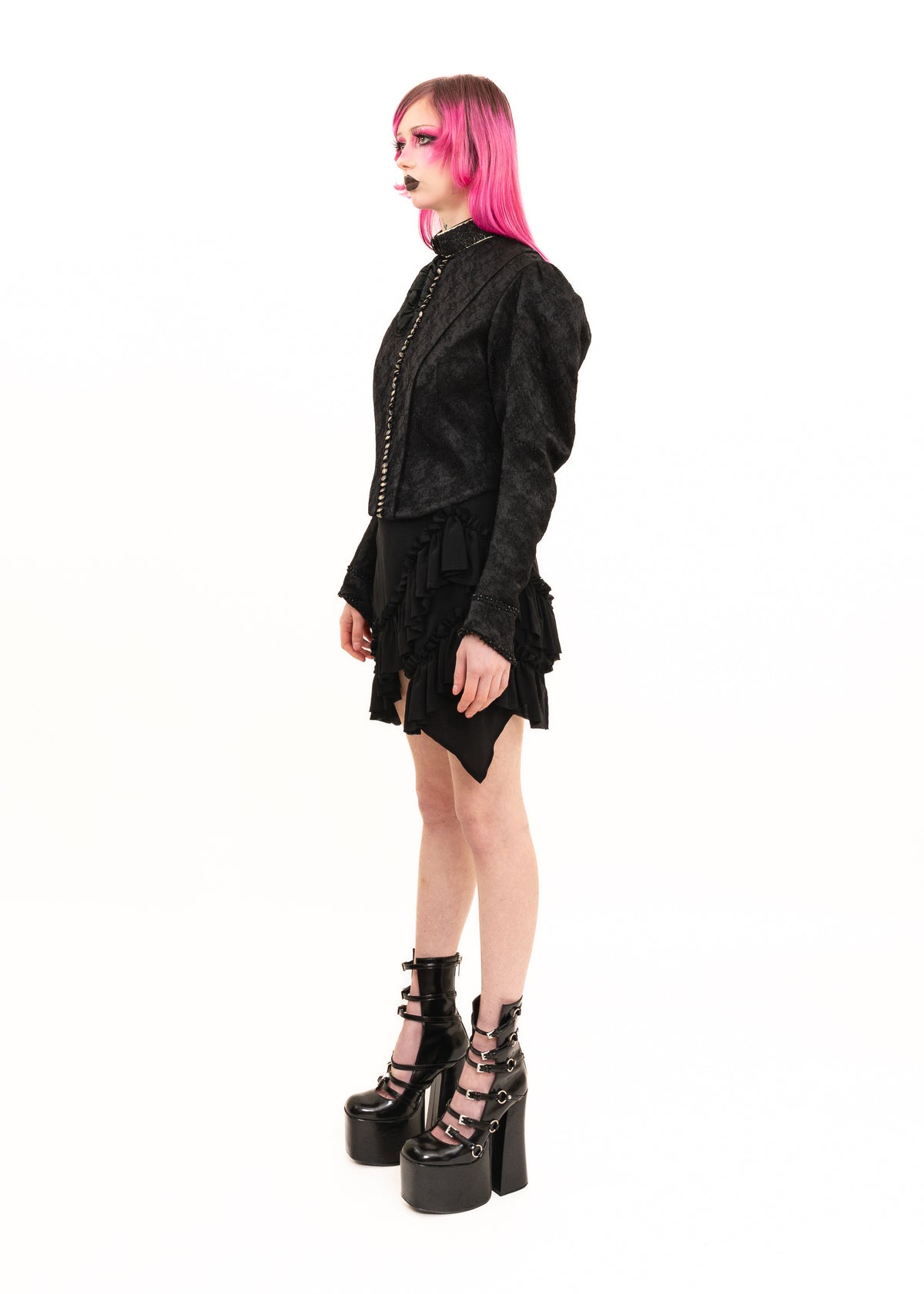 Victorian puff sleeve jacket