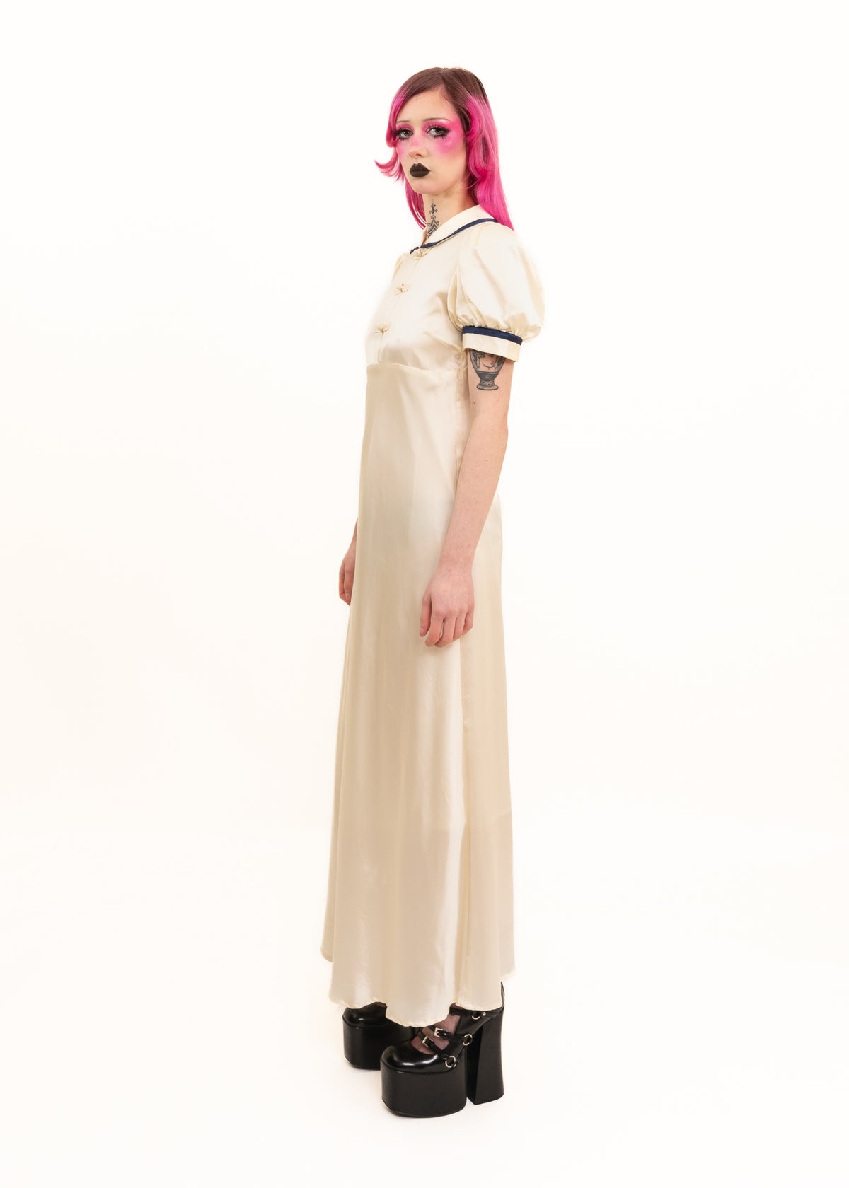 Bridgette Mulberry Silk Dress