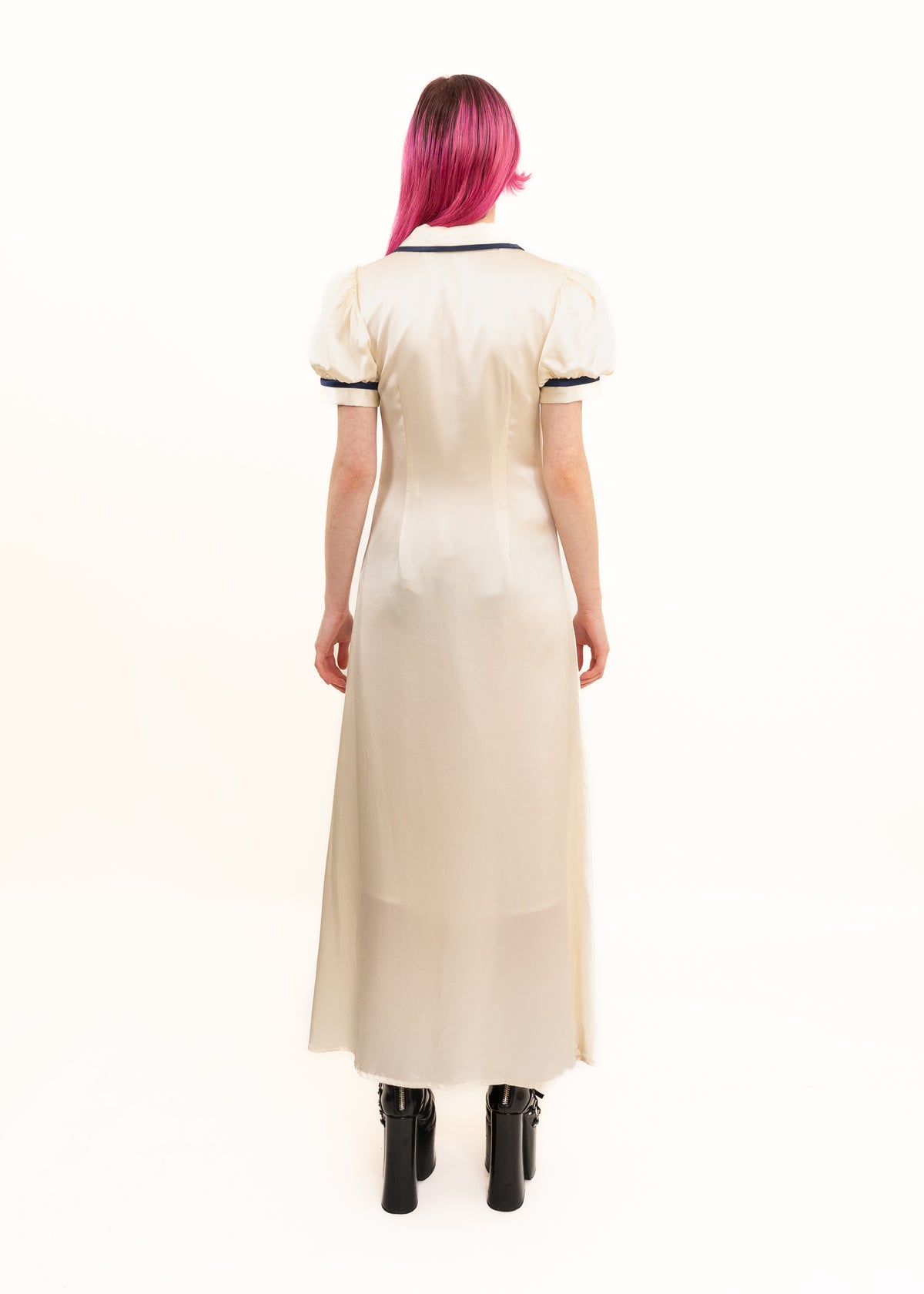 Bridgette Mulberry Silk Dress