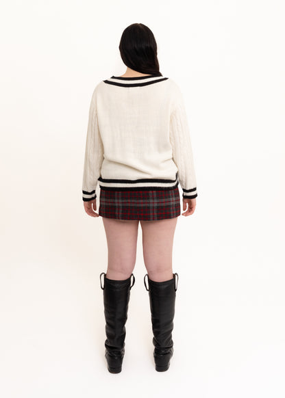 Playboy cable knit jumper