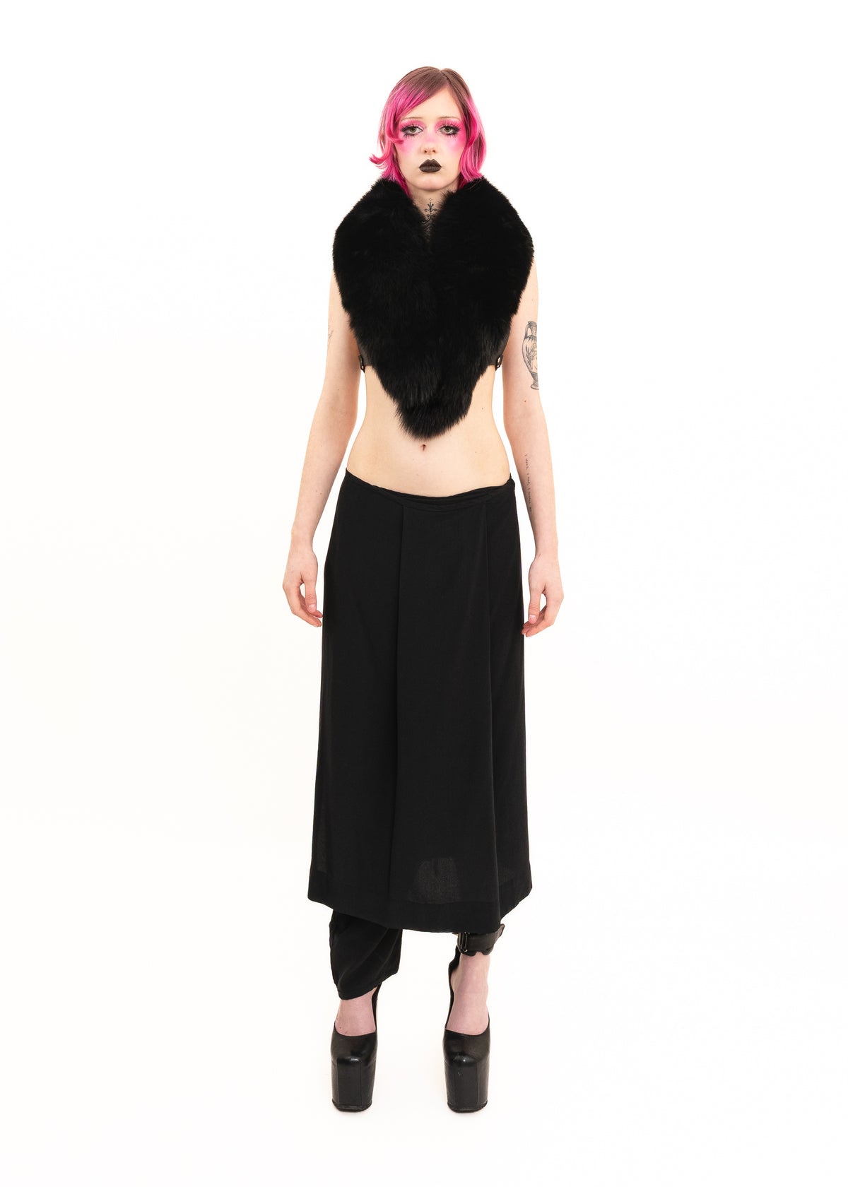 Japanese vintage mink fur stole