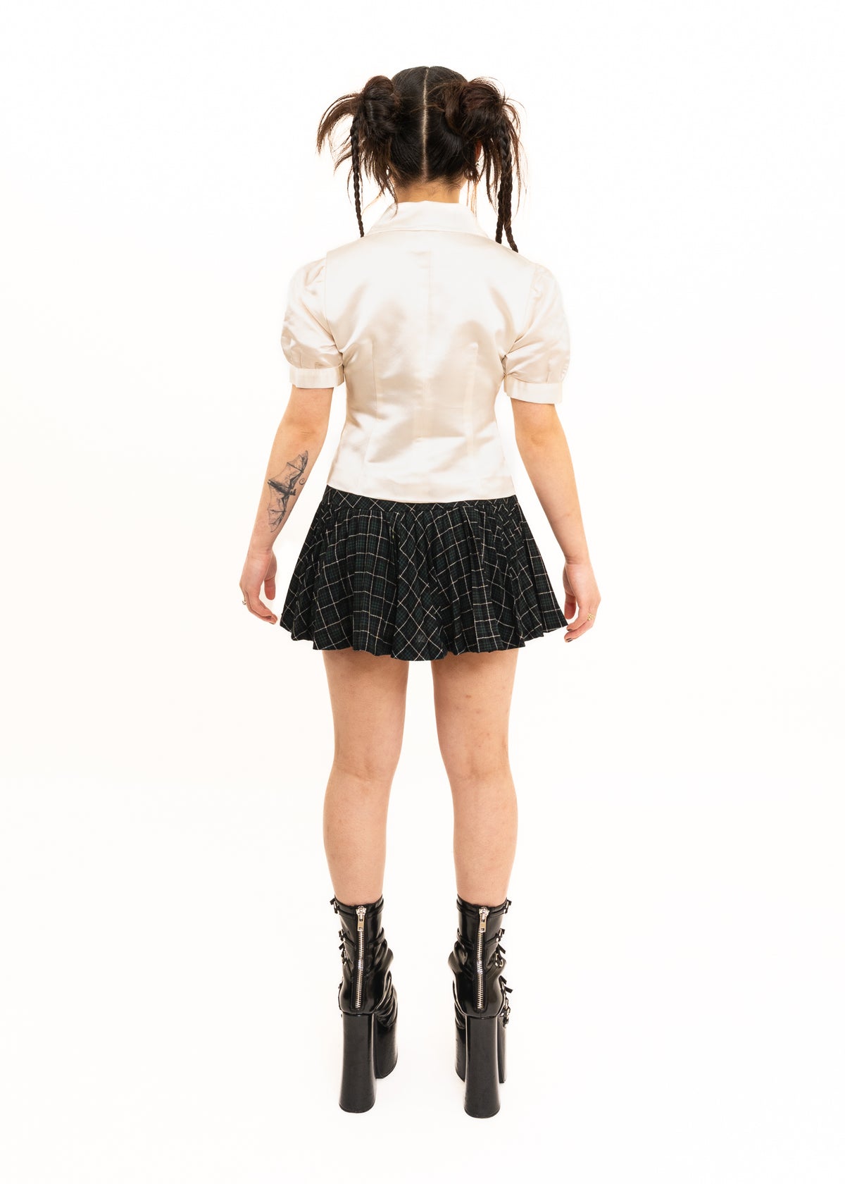 Tennis Mulberry Silk Blouse- Sample