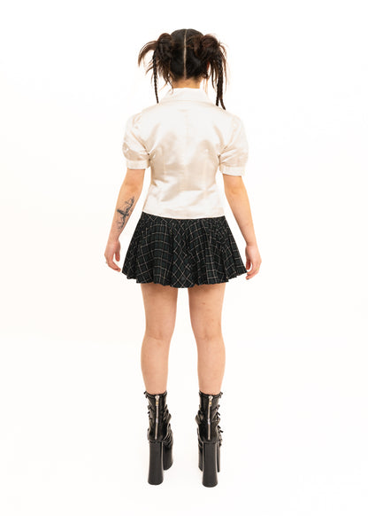 Tennis Mulberry Silk Blouse- Sample