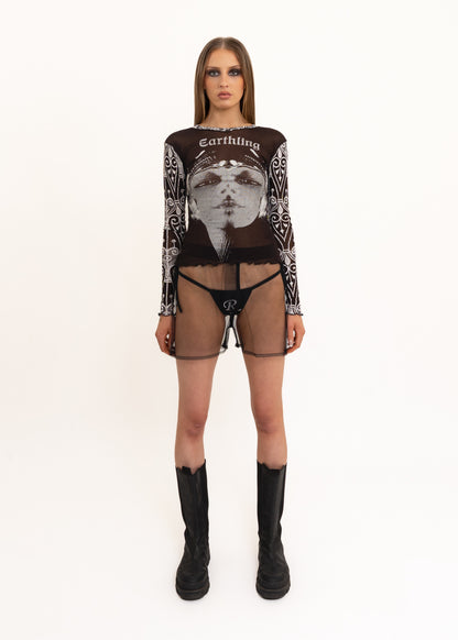 Tulle Boxer Shorts