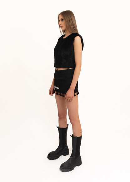 AD1997 faux fur vest