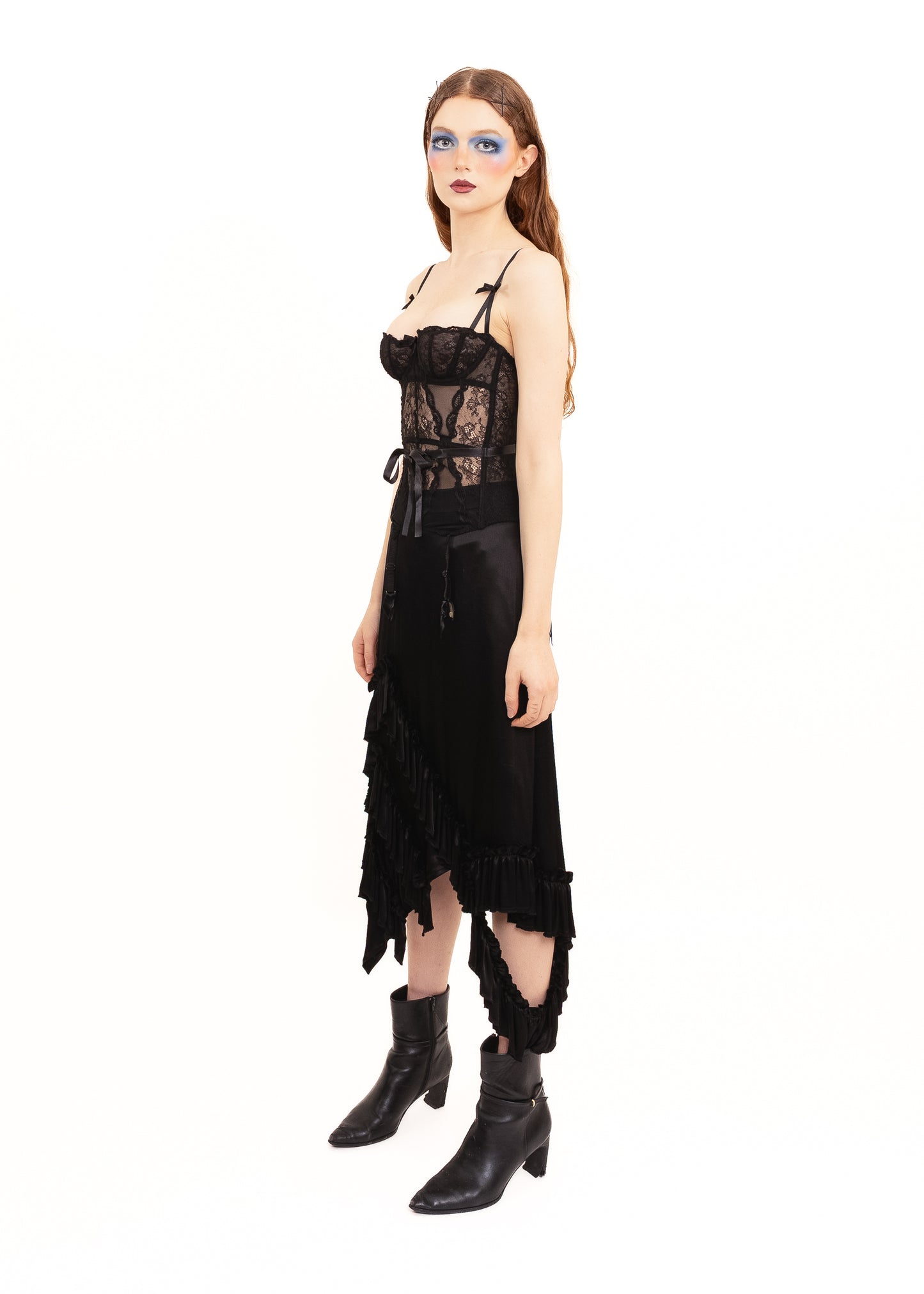 Fray Skirt- Black