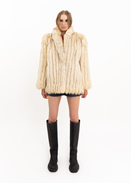 Arctic Fox Fur Coat
