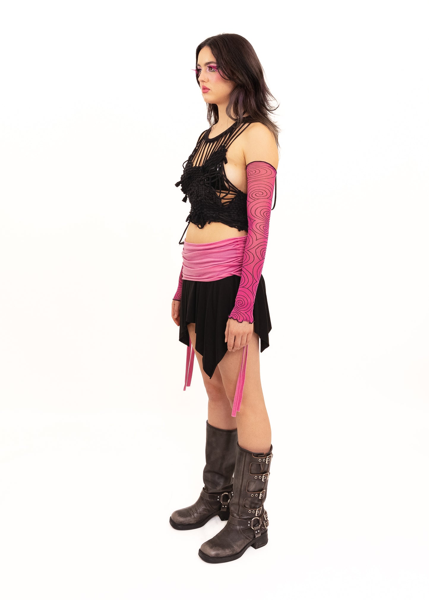Weave Top- Black