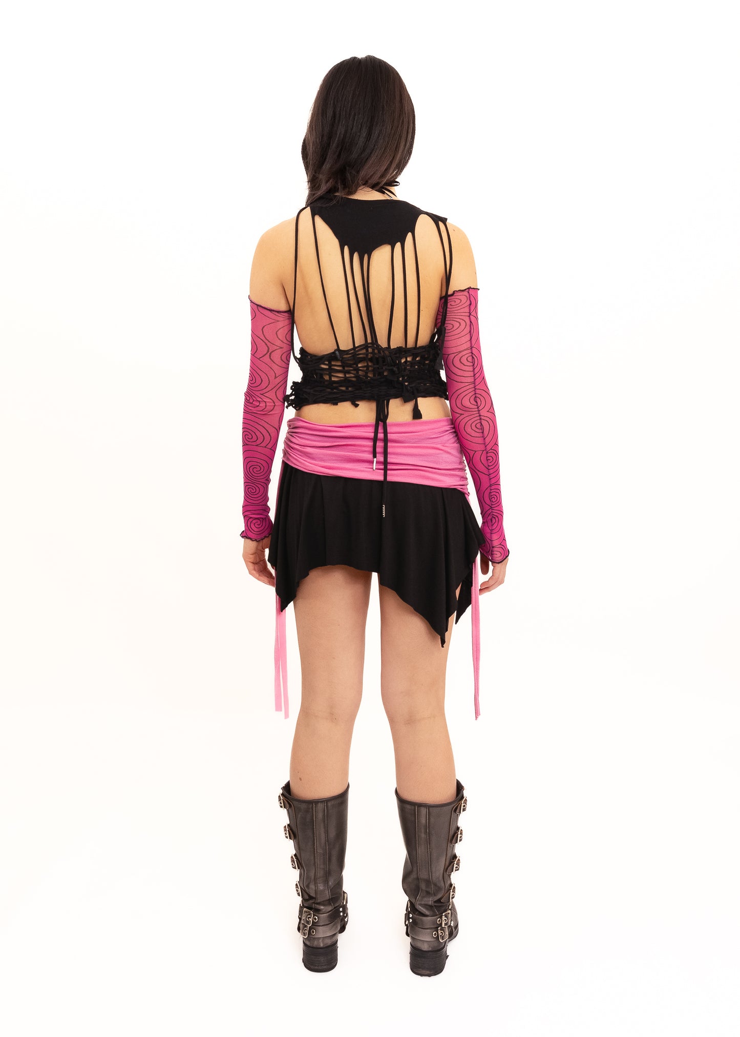 Weave Top- Black