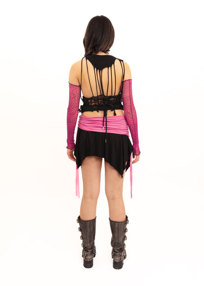 Weave Top- Black