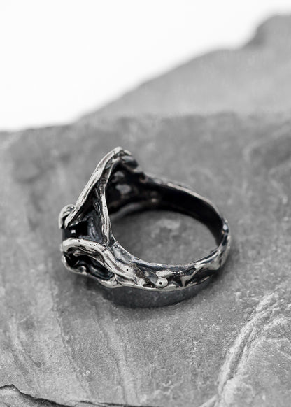 Midnight Wave Ring