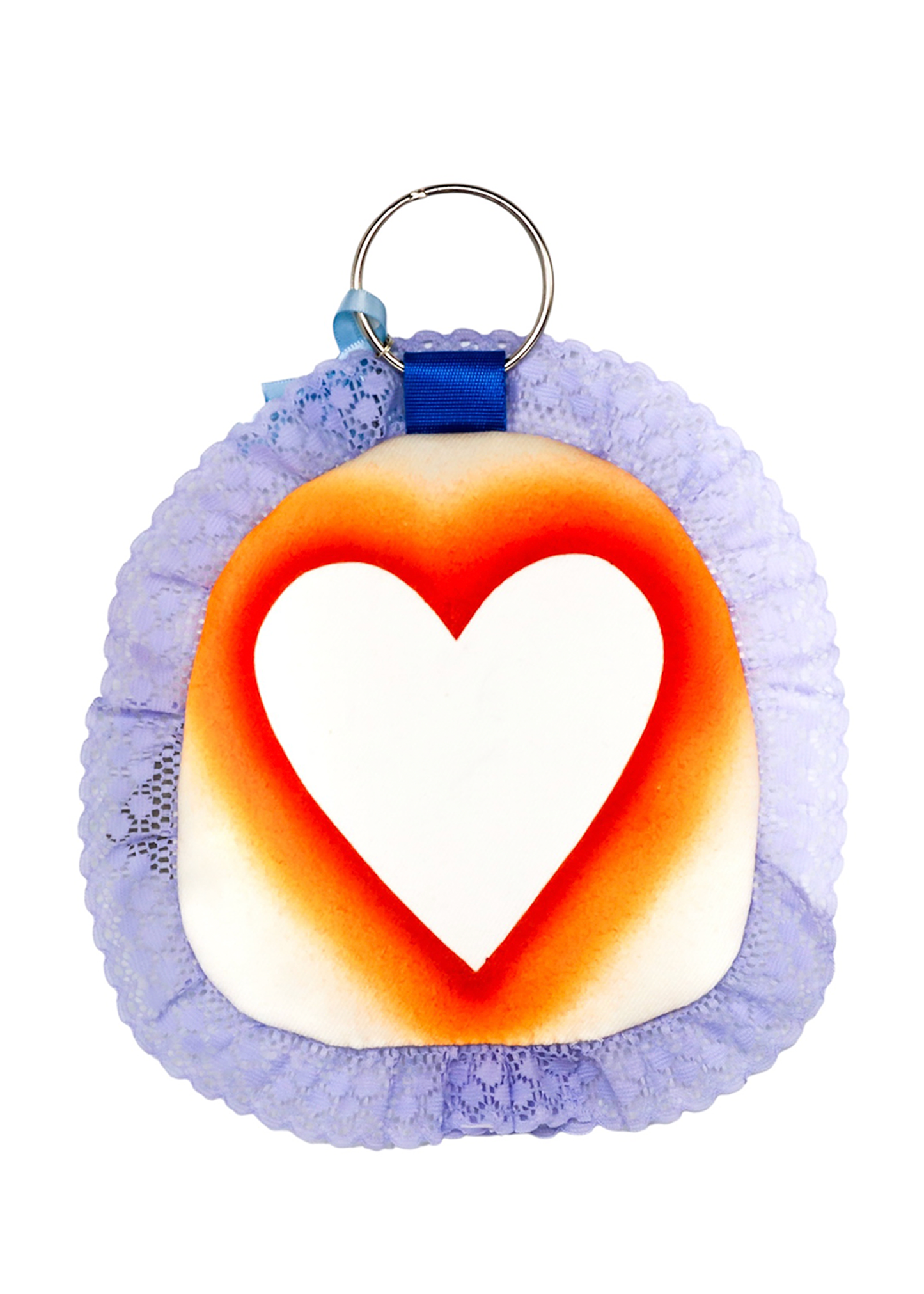 Airbrushed plushie key ring #4