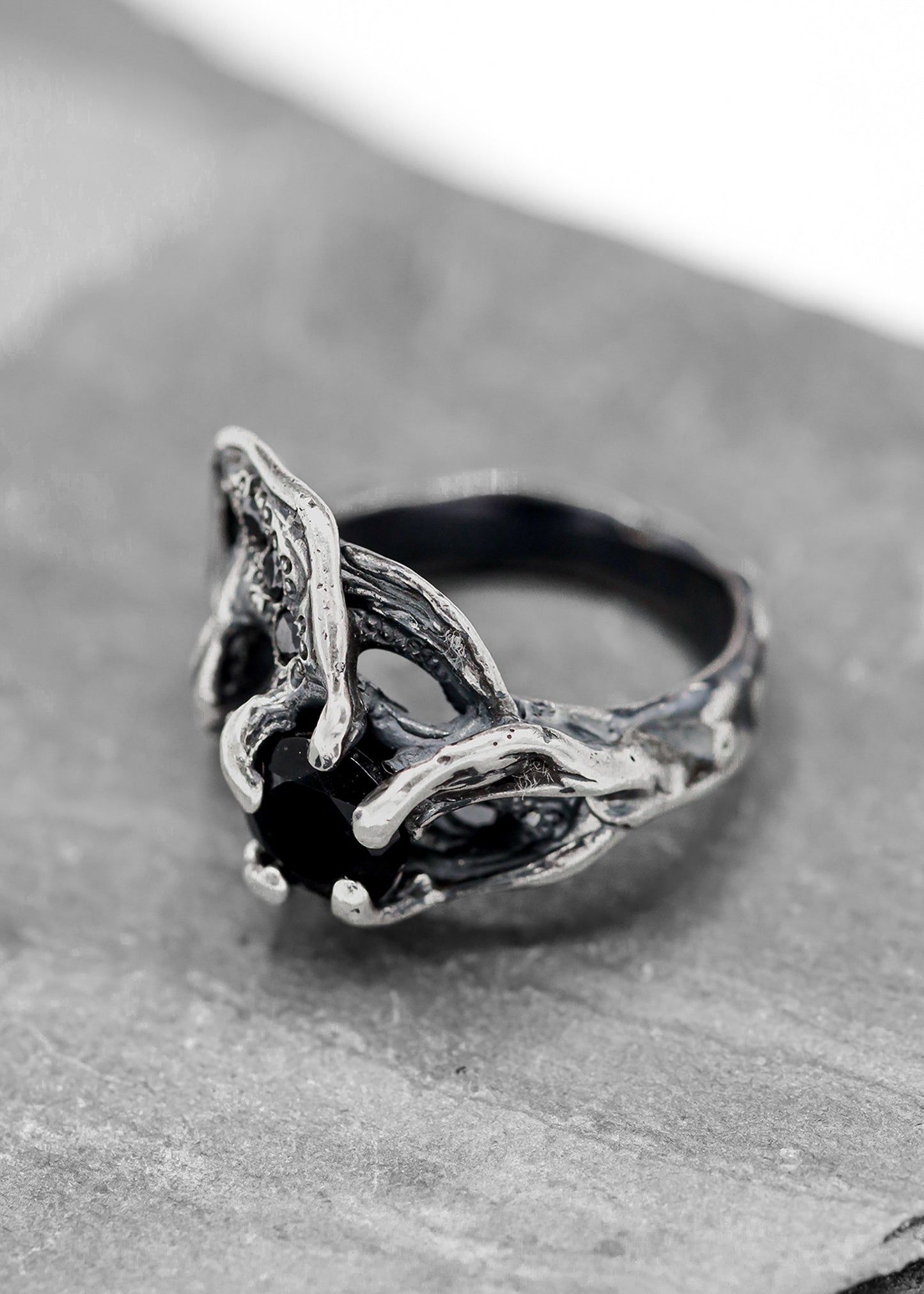 Midnight Wave Ring